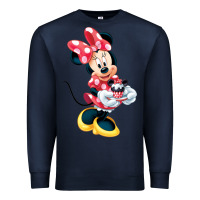 Navy minni mouse Premium Sweatshirt - linhVisuals