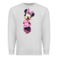 Dove Grey minni mouse Premium Sweatshirt - linhVisuals
