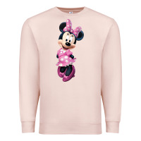 Pale Pink minni mouse Premium Sweatshirt - linhVisuals