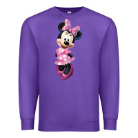 Purple minni mouse Premium Sweatshirt - linhVisuals