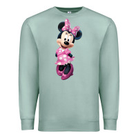 Seafoam minni mouse Premium Sweatshirt - linhVisuals