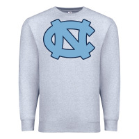 Heather Grey north carolina Premium Sweatshirt - linhVisuals