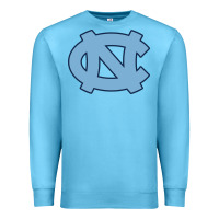 Ocean Blue north carolina Premium Sweatshirt - linhVisuals