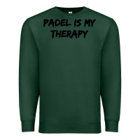 Sports Green padel is my therapy Premium Sweatshirt - linhVisuals