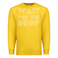 Lemon retro edm wait for the drop house dj trance wash t shirt Premium Sweatshirt - linhVisuals