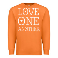 Carrot love one another jesus quote christian t shirt Premium Sweatshirt - linhVisuals