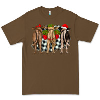 Cacao christmas heifers back view Premium Tee - RanaPortraitStore