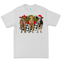 Dove Grey christmas heifers back view Premium Tee - RanaPortraitStore