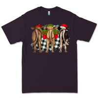 Plum christmas heifers back view Premium Tee - RanaPortraitStore