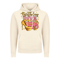 Vintage Artic birthday diva pink and gold glitter Vintage Hoodie - LillyAllenDesigns