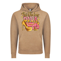 Vintage Coffee birthday diva pink and gold glitter Vintage Hoodie - LillyAllenDesigns