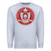 Heather Grey OSU, Columbus, university gear Premium Sweatshirt - linhVisuals