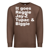 Chestnut it goes reggie jay Premium Sweatshirt - linhVisuals