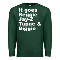 Sports Green it goes reggie jay Premium Sweatshirt - linhVisuals