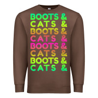 Chestnut edm rave shirt  boots and cats gift Premium Sweatshirt - linhVisuals