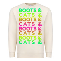 Sandshell edm rave shirt  boots and cats gift Premium Sweatshirt - linhVisuals