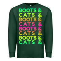 Edm Rave Shirt  Boots And Cats Gift Premium Sweatshirt | Teevron