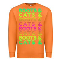 Carrot edm rave shirt  boots and cats gift Premium Sweatshirt - linhVisuals