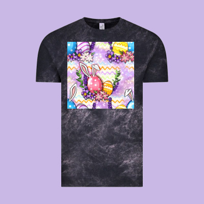 Easter Eggs With Flowers Seamless Pattern Vintage Tee Designed By Bundleandbundleshop