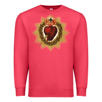 Cardinal sacred heart of jesus catholic devotion t shirt Premium Sweatshirt - linhVisuals