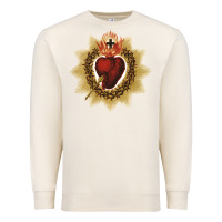 Sandshell sacred heart of jesus catholic devotion t shirt Premium Sweatshirt - linhVisuals