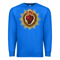 True Royal sacred heart of jesus catholic devotion t shirt Premium Sweatshirt - linhVisuals