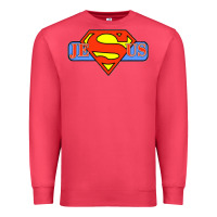 Cardinal tshirt my superhero is jesus, faith love god shirt t shirt Premium Sweatshirt - linhVisuals