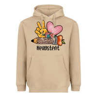Mushroom peace love headstent Heavyweight Hoodie - JahusDesignShop