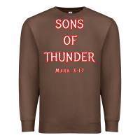 Chestnut sons of thunder zebedee james and john mark 317 bible t shirt Premium Sweatshirt - linhVisuals