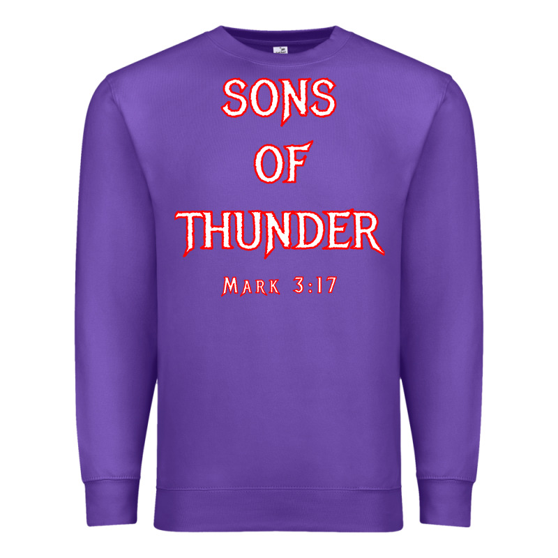 Sons Of Thunder Zebedee James And John Mark 317 Bible T Shirt Premium Sweatshirt by linhVisuals | Teevron