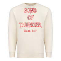 Sandshell sons of thunder zebedee james and john mark 317 bible t shirt Premium Sweatshirt - linhVisuals