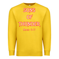 Lemon sons of thunder zebedee james and john mark 317 bible t shirt Premium Sweatshirt - linhVisuals