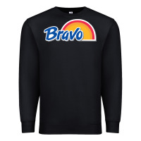 Black Bravo Supermarket Premium Sweatshirt - linhVisuals