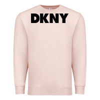Pale Pink DKNY Premium Sweatshirt - linhVisuals