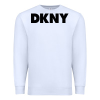 White DKNY Premium Sweatshirt - linhVisuals