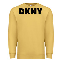 Antique Gold DKNY Premium Sweatshirt - linhVisuals