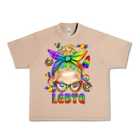 Burro LGBTQ+ Messy Bun With Snacks Urban Heavy Tee - BundleAndBundleShop