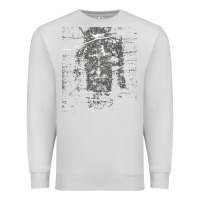 Dove Grey the shroud of turin holy face of jesus t shirt Premium Sweatshirt - linhVisuals