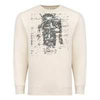 Sandshell the shroud of turin holy face of jesus t shirt Premium Sweatshirt - linhVisuals