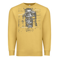 Antique Gold the shroud of turin holy face of jesus t shirt Premium Sweatshirt - linhVisuals