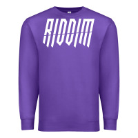 Purple riddim dubstep sweater  riddim jungle dubstep pullover hoodie Premium Sweatshirt - linhVisuals