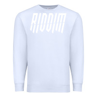 White riddim dubstep sweater  riddim jungle dubstep pullover hoodie Premium Sweatshirt - linhVisuals