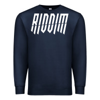 Navy riddim dubstep sweater  riddim jungle dubstep pullover hoodie Premium Sweatshirt - linhVisuals