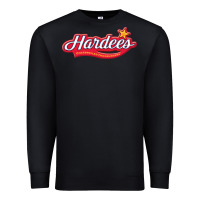 Black Hardee's Premium Sweatshirt - linhVisuals
