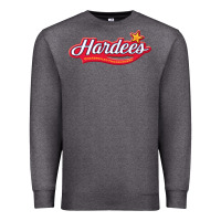Charcoal Heather Hardee's Premium Sweatshirt - linhVisuals