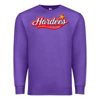 Purple Hardee's Premium Sweatshirt - linhVisuals