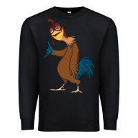 Black Chicken Joe is a Vibe Premium Sweatshirt - linhVisuals