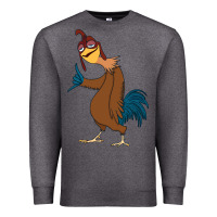 Charcoal Heather Chicken Joe is a Vibe Premium Sweatshirt - linhVisuals