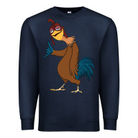 Navy Chicken Joe is a Vibe Premium Sweatshirt - linhVisuals