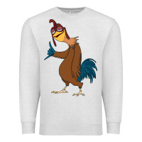 Oatmeal Heather Chicken Joe is a Vibe Premium Sweatshirt - linhVisuals